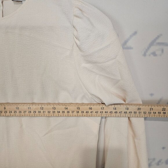 NWT Joie Mini Dress Ecru Size Small Long Sleeve *SAMPLE* - Picture 7 of 9